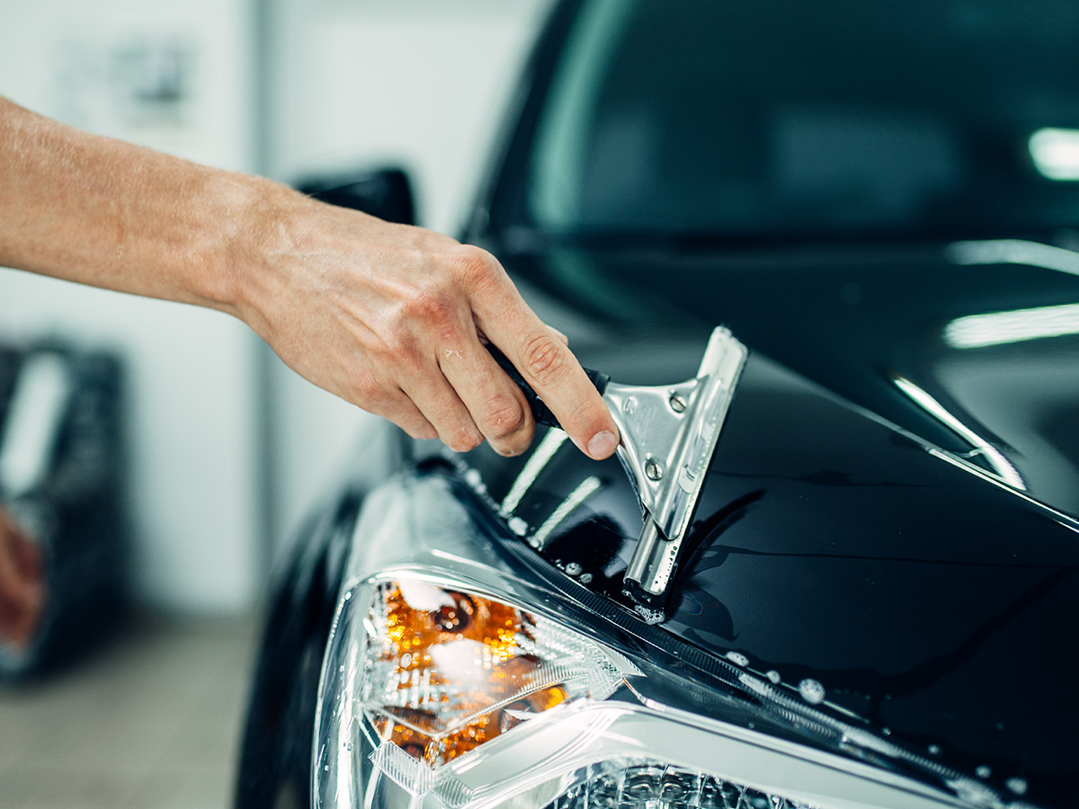 Paint protection. Protective coating